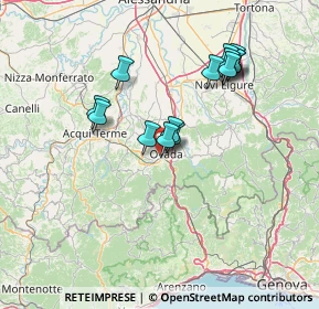 Mappa Strada Grillano, 15076 Ovada AL, Italia (12.92143)