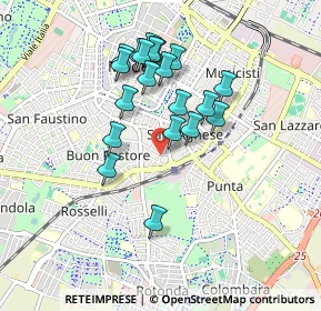 Mappa Via Archirola, 41124 Modena MO, Italia (0.8045)