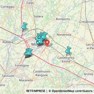Mappa Via Paul Harris, 41122 Modena MO, Italia (5.64071)