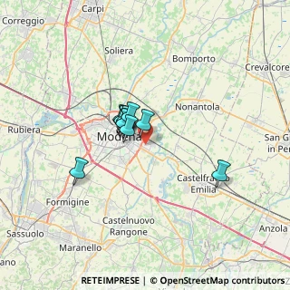 Mappa Via Paul Harris, 41122 Modena MO, Italia (4.21182)
