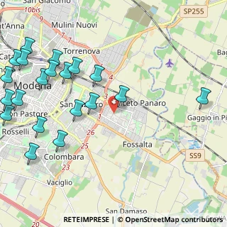 Mappa Via Paul Harris, 41122 Modena MO, Italia (2.927)