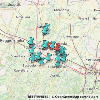 Mappa Via Paul Harris, 41122 Modena MO, Italia (10.2425)