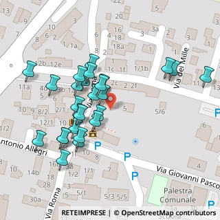 Mappa Piazza Dante, 42020 Quattro Castella RE, Italia (0.05)
