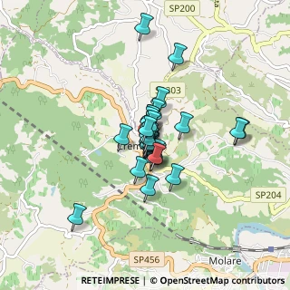 Mappa Cremolino, 15010 Cremolino AL, Italia (0.5)