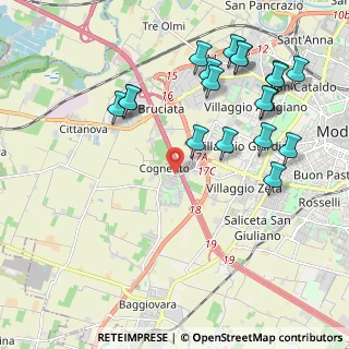 Mappa Via Luvini, 41126 Modena MO, Italia (2.37)
