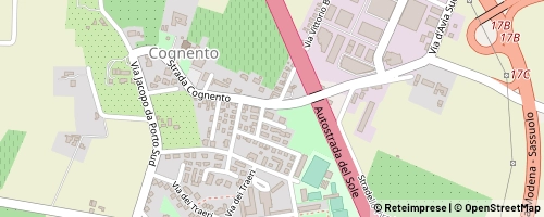 Mappa Modena