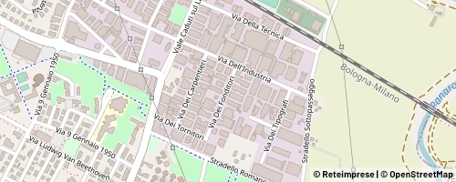 Mappa Modena