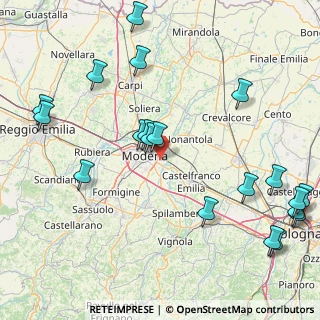 Mappa Via IX Gennaio, 41122 Modena MO, Italia (21.6305)
