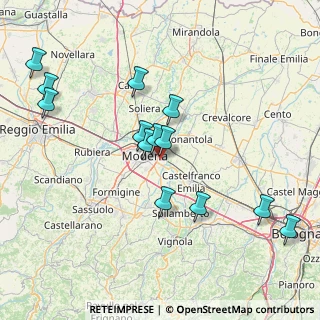 Mappa Via IX Gennaio, 41122 Modena MO, Italia (16.12077)