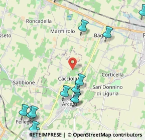 Mappa Via Zimella, 42019 Reggio nell'Emilia RE, Italia (3.014)