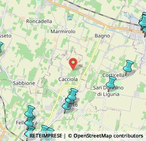 Mappa Via Zimella, 42019 Reggio nell'Emilia RE, Italia (3.7985)