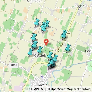 Mappa Via Zimella, 42019 Reggio nell'Emilia RE, Italia (0.89259)