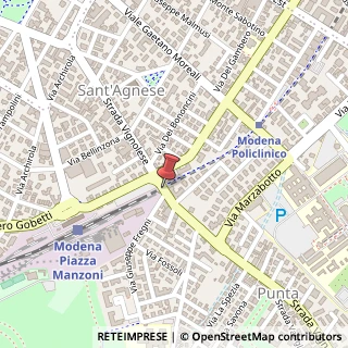 Mappa Strada vignolese 271, 41100 Modena, Modena (Emilia Romagna)