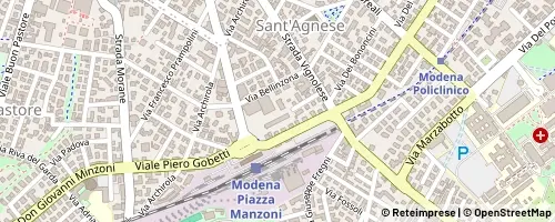 Mappa Modena