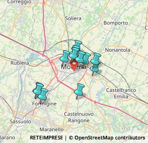 Mappa Via Francesco Prampolini, 41124 Modena MO, Italia (4.7675)