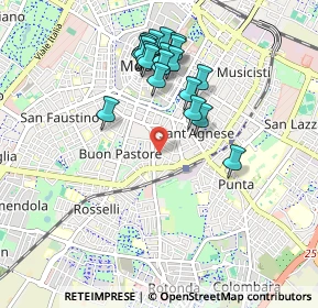 Mappa Via Francesco Prampolini, 41124 Modena MO, Italia (0.9025)