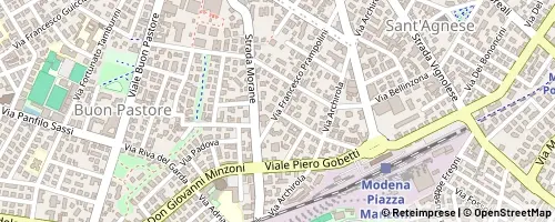 Mappa Modena
