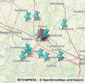 Mappa Via Francesco Prampolini, 41124 Modena MO, Italia (11.50688)