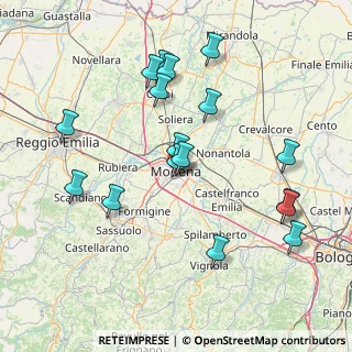 Mappa Via Francesco Prampolini, 41124 Modena MO, Italia (16.46824)
