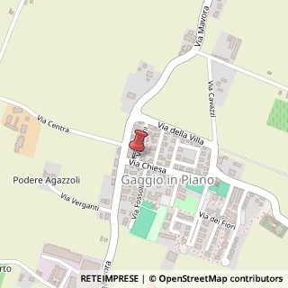 Mappa Via Chiesa, 70, 41013 Castelfranco Emilia, Modena (Emilia Romagna)