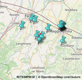 Mappa Via Luigi Galvani, 42020 San Polo d'Enza RE, Italia (12.97105)