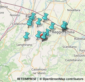 Mappa Via Luigi Galvani, 42020 San Polo d'Enza RE, Italia (10.70857)