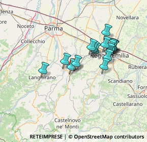 Mappa Via Luigi Galvani, 42020 San Polo d'Enza RE, Italia (12.38529)