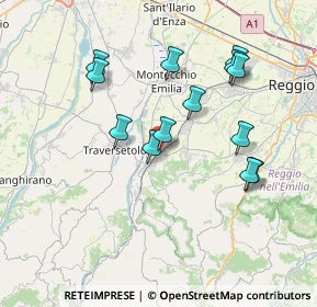 Mappa Via Luigi Galvani, 42020 San Polo d'Enza RE, Italia (7.11)