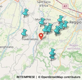 Mappa Via Luigi Galvani, 42020 San Polo d'Enza RE, Italia (6.66077)