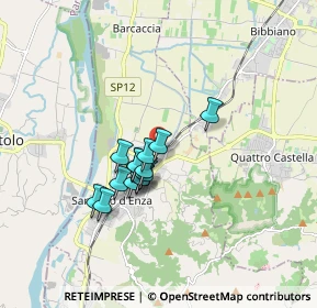 Mappa Via Luigi Galvani, 42020 San Polo d'Enza RE, Italia (1.22071)