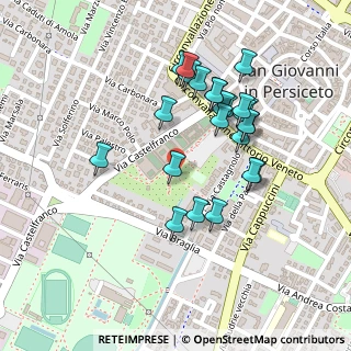Mappa V.lo Baciadonne, 40017 San Giovanni in Persiceto BO, Italia (0.20417)