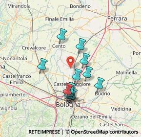 Mappa Via dell'Industria, 40040 Argelato BO, Italia (12.23077)