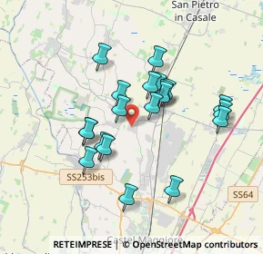 Mappa Via dell'Industria, 40040 Argelato BO, Italia (3.1115)