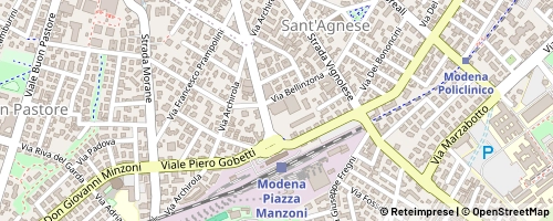 Mappa Modena