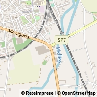 地図 Savigliano