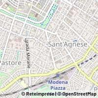 Karte Modena