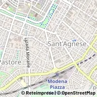 Hartă Modena