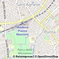 Mapa Modena