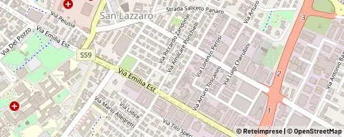 Mappa Modena