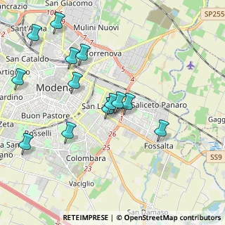 Mappa Via Lorenzo Perosi, 41122 Modena MO, Italia (2.10462)