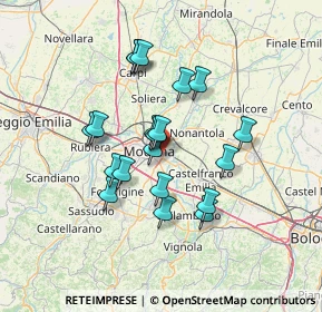 Mappa Via Lorenzo Perosi, 41122 Modena MO, Italia (11.6845)