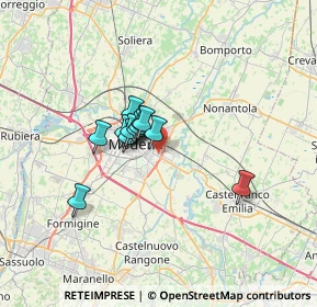 Mappa Via Lorenzo Perosi, 41122 Modena MO, Italia (4.34333)