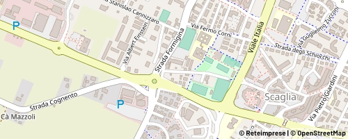 Mappa Módena