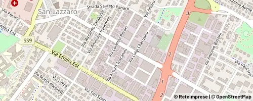 Mappa Modena