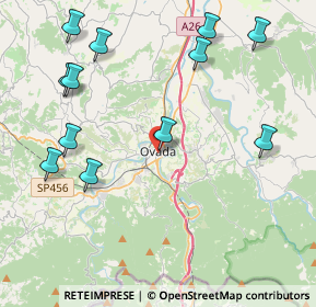 Mappa Via Gilardini, 15076 Ovada AL, Italia (5.005)
