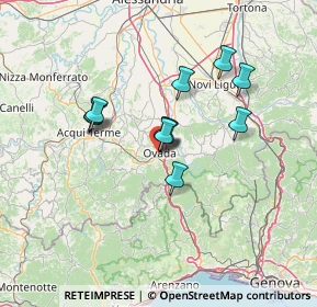 Mappa Via Pietro Nenni, 15076 Ovada AL, Italia (10.58727)