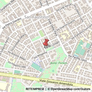 Mappa Via Andrea del Sarto, 59, 41124 Modena, Modena (Emilia Romagna)