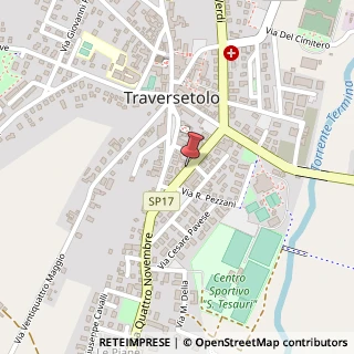 Mappa Via Arturo Toscanini, 20, 43029 Traversetolo, Parma (Emilia Romagna)