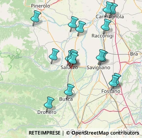 Mappa Via Villafalletto, 12037 Saluzzo CN, Italia (14.61471)