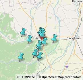 Mappa Via Villafalletto, 12037 Saluzzo CN, Italia (4.40357)